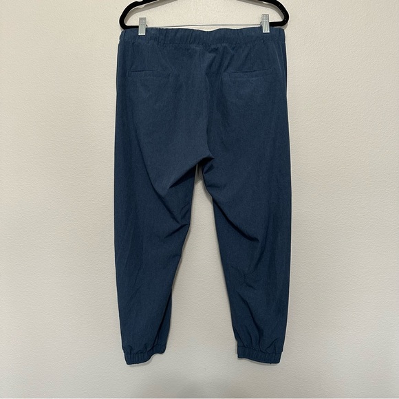 Albion fit womens chambray blue jetsetter joggers size Large active wear pull on - Picture 3 of 3